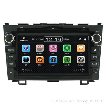 Car Navigation System for Honda CRV 2006-2011, with CD/MP3/DVD/USB and 8-inch TFT Monitor